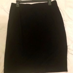 Eileen Fisher knit black pencil skirt. Size M